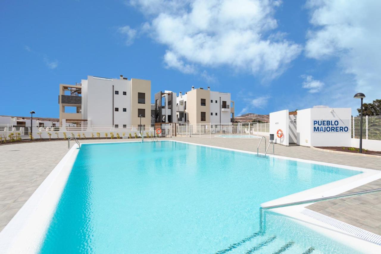 Homeforguest Flat With Large Terrace In Modern Residential Complex With Swimming Pool Caleta De Fuste Exteriör bild
