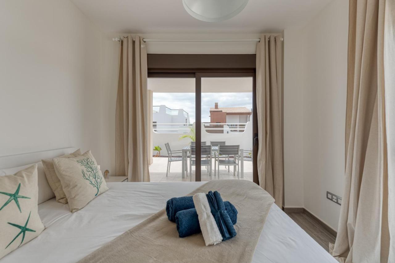Homeforguest Flat With Large Terrace In Modern Residential Complex With Swimming Pool Caleta De Fuste Exteriör bild