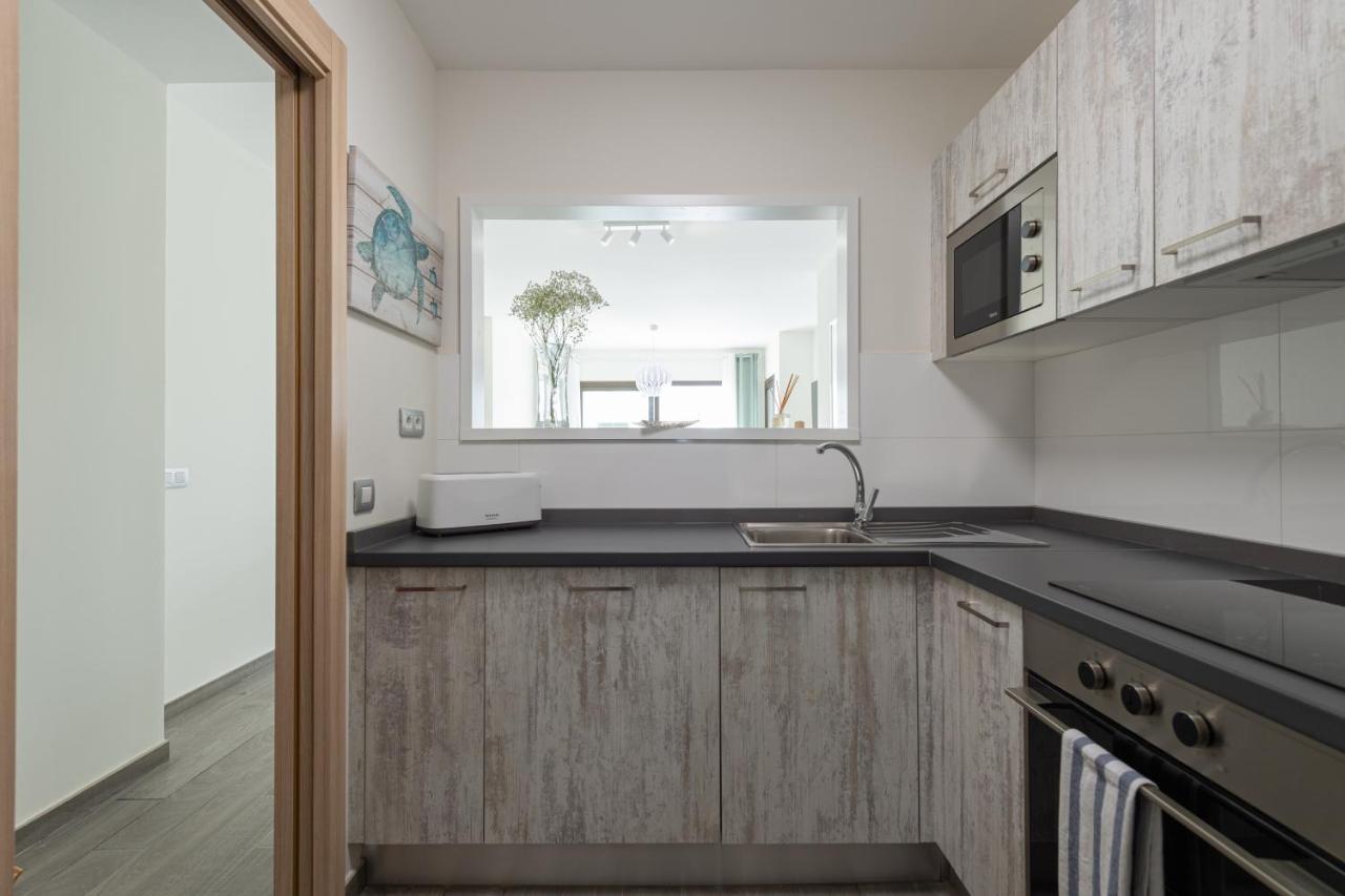 Homeforguest Flat With Large Terrace In Modern Residential Complex With Swimming Pool Caleta De Fuste Exteriör bild