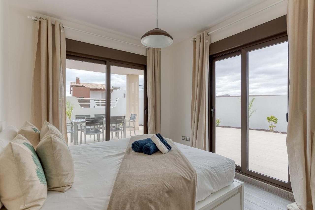Homeforguest Flat With Large Terrace In Modern Residential Complex With Swimming Pool Caleta De Fuste Exteriör bild