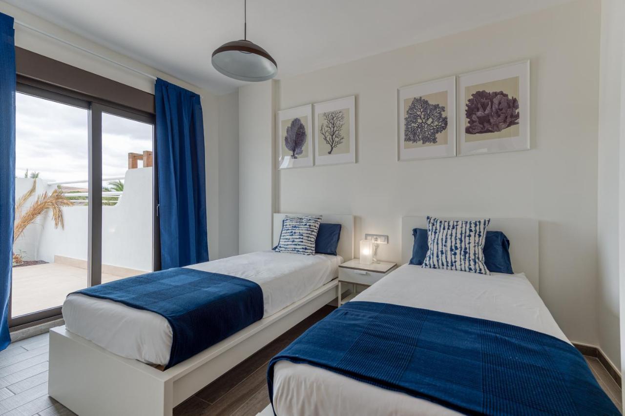 Homeforguest Flat With Large Terrace In Modern Residential Complex With Swimming Pool Caleta De Fuste Exteriör bild